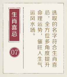 章丘起名流程七